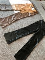 Flared leren legging, Kleding | Dames, Leggings, Maillots en Panty's, Legging, Maat 36/38 (S), Zwart, Ophalen of Verzenden