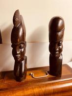 Uit hout gesneden borstbeelden, Antiek en Kunst, Ophalen of Verzenden