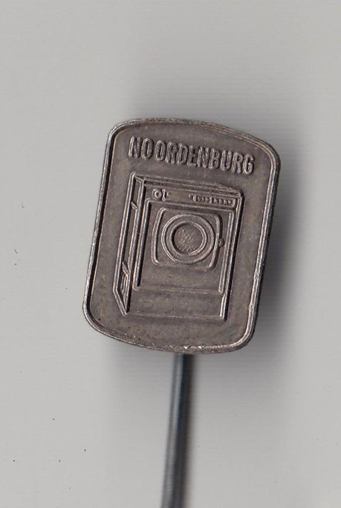 Wasmachine Noordenburg speldje, Verzamelen, Speldjes, Pins en Buttons, Gebruikt, Speldje of Pin, Overige onderwerpen, Ophalen of Verzenden