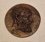 Bronzen Kees van Dongen Herdenkings Plaquette, Antiek en Kunst, Ophalen of Verzenden