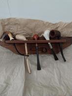 Pijpenrekje met 5 Pijpen - 35cm, Antiek en Kunst, Ophalen of Verzenden