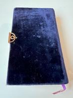 Antiek liedboek met zwaar massief gouden slot en goudsnede, Antiek en Kunst, Antiek | Boeken en Bijbels, Ophalen of Verzenden