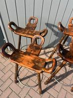 4x Vintage Sergio Rodriques marbella barkrukken, Ophalen, Gebruikt, 60 tot 90 cm, 4 krukken