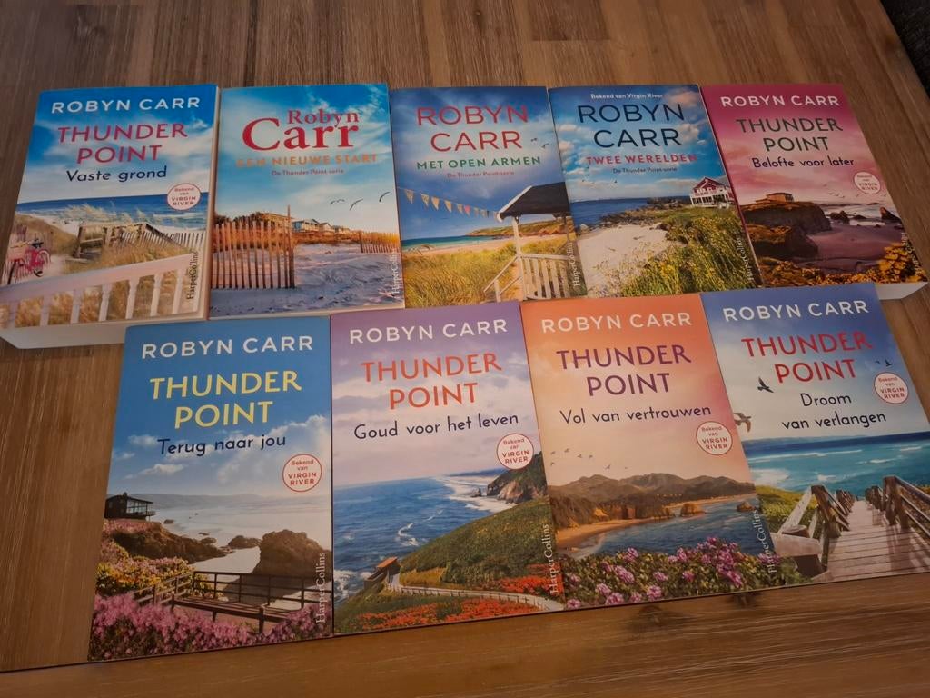 Complete serie thunder point, Ophalen of Verzenden, Zo goed als nieuw, Robyn Carr