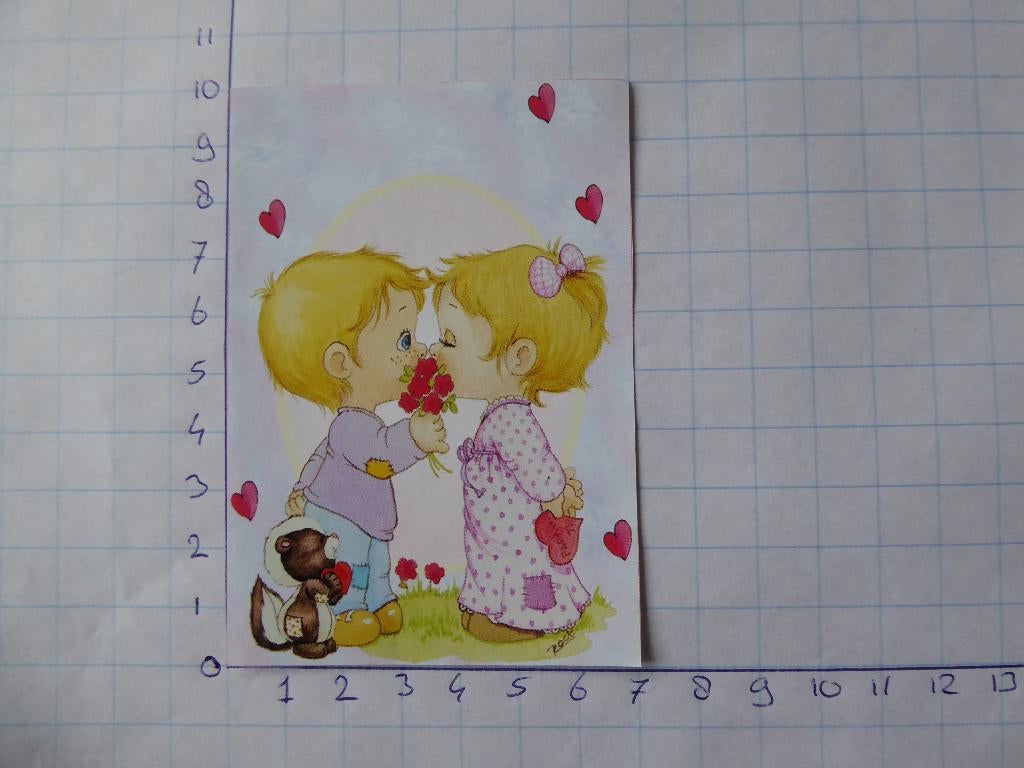 nr. 266 - uitgeknipt 3d plaatje, Hobby en Vrije tijd, Kaarten | Zelf maken, Ophalen of Verzenden, Nieuw, Overige thema's, Knipvel