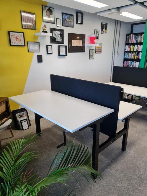 Zitsta Duo bureaus bureau snel slinger verstelbaar, Huis en Inrichting, Bureaus, Nieuw, In hoogte verstelbaar, Ophalen of Verzenden