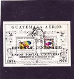 UPU Guatamala blok 163 (S1032), Verzenden, Postfris, Overige thema's
