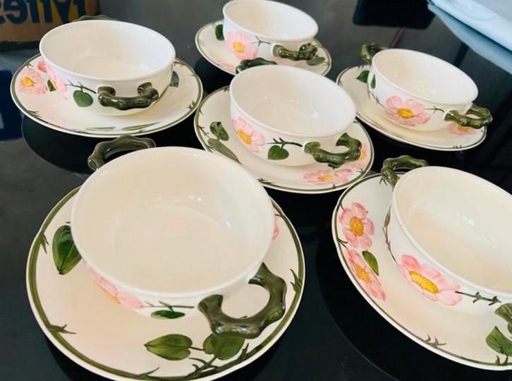 Villeroy & Boch Wild Rose Servies, Huis en Inrichting, Keuken | Servies, Zo goed als nieuw, Kop(pen) en/of Schotel(s), Overige stijlen