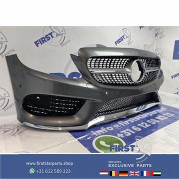 W205 C205 S205 AMG VOORBUMPER COMPLEET GRIJS C Klasse 2014-2 beschikbaar voor biedingen