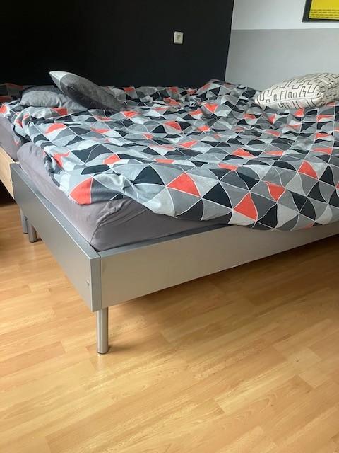 Ikea bedden eenpersoons 90 * 200, Huis en Inrichting, Slaapkamer | Bedden, Gebruikt, Eenpersoons, 90 cm, 200 cm, Hout, Overige kleuren