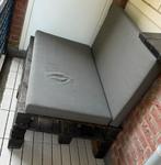 Palletbankje incl kussens (gratis moet weg), Tuin en Terras, Tuinsets en Loungesets, Gebruikt, Loungeset, Bank, Hout