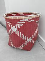 Mand opbergmand speelgoedmand wasmand, Huis en Inrichting, Woonaccessoires | Schalen en Manden, Ophalen, Zo goed als nieuw, Rond