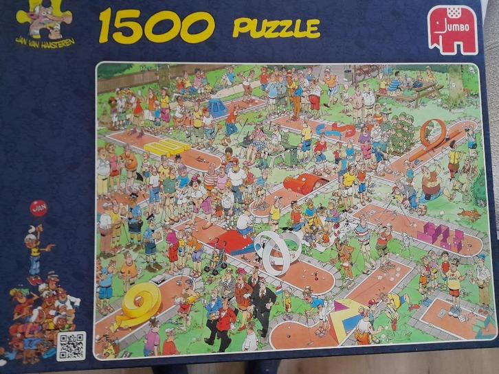 puzzels jan van haasteren 1000 - 1500 stukjes vanaf 7 euro, Hobby en Vrije tijd, Denksport en Puzzels, Zo goed als nieuw, Legpuzzel
