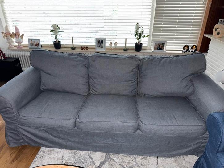 Ikea ektorp 3 zitsbank, Huis en Inrichting, Banken | Bankstellen, Zo goed als nieuw, Tweepersoons, 75 tot 100 cm, Ophalen