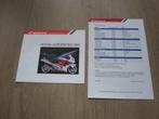 Honda o.a. VFR750R RC30 XRV 650 XR folder 1989 plus prijzen, Motoren, Ophalen of Verzenden, Honda