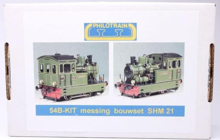 Philotrain H0 - 54B-KIT - Stoomlocomotief - Bouwkit, Hobby en Vrije tijd, Modeltreinen | H0, Nieuw, Locomotief, Gelijkstroom, Overige merken