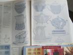 Borduurpatroon  Merklap Servies Kopjes  zie foto´s nr 9978, Verzenden, Nieuw, Handborduren, Patroon
