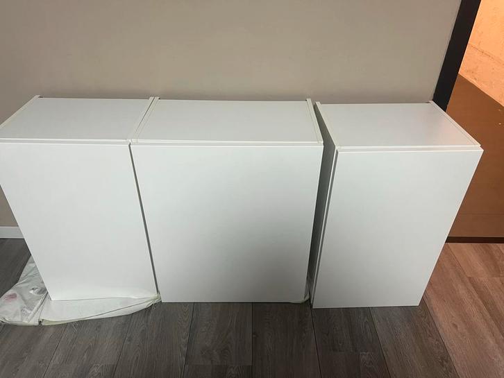 Witte kastjes, Huis en Inrichting, Kasten | Schoenenkasten, Zo goed als nieuw, Ophalen