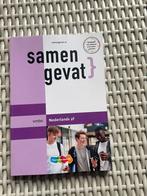 Samengevat Nederlands 2F VMBO 2022, Ophalen of Verzenden, Zo goed als nieuw, VMBO, Nederlands