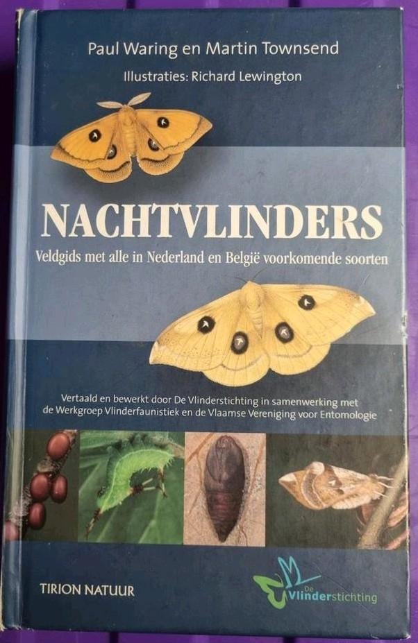 Nachtvlinders veldgids - Paul Waring & Martin Townsend, Boeken, Paul Waring & Martin Townsend, Ophalen of Verzenden, Zo goed als nieuw