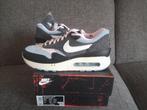 nike air max 1 black denim maat 43, Nieuw, Ophalen of Verzenden, Zwart