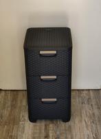 Curver Style Ladesysteem - 3x14L - Antraciet, Huis en Inrichting, Kasten | Ladekasten, Nieuw, Ophalen of Verzenden, Minder dan 100 cm