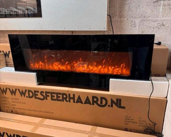 Vancouver Elektrische Sfeerhaard - Diverse Maten, Huis en Inrichting, Haarden, Nieuw, Elektrische haard, Ophalen