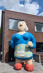 Te koop grote opblaas abraham sara ooievaar etc zie foto's, Ophalen of Verzenden, Zo goed als nieuw, Abraham of Sarah