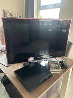 PS3 met controller, 2 games en TV, Spelcomputers en Games, Spelcomputers | Sony PlayStation 3, Ophalen, Phat, Met 1 controller