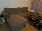 Hoekbank, loveseat en poef - Veel zitplaatsen, Ophalen, Hoekbank, Zo goed als nieuw, Stof