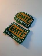 Supermarkt  EMTE embleem, Hobby en Vrije tijd, Kledingapplicaties en Hotfix, Ophalen of Verzenden, Gebruikt