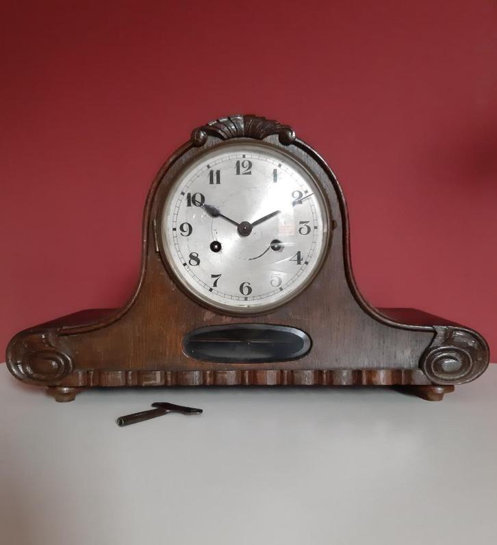 vintage tafelklok, Antiek en Kunst, Antiek | Klokken, Ophalen