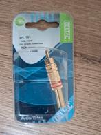Deltac RCA tulp stekker - Nieuw in verpakking, Audio, Tv en Foto, Audiokabels en Televisiekabels, Ophalen of Verzenden, Nieuw