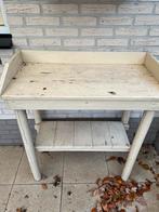 Tuin werktafel. Moet even opnieuw geschilderd worden., Ophalen, Gebruikt, Rechthoekig, Hout