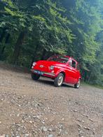 Fiat 500f 650cc 1966 Rood, Auto's, 400 kg, 4 stoelen, Bruin, Handgeschakeld
