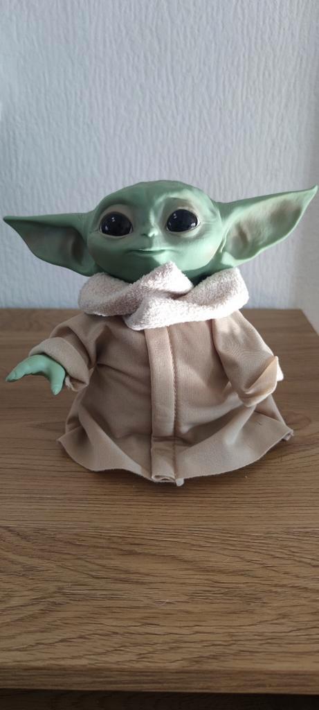 Grogu (baby yoda van The Mandalorian) knuffel van Hasbro, Verzamelen, Star Wars, Zo goed als nieuw, Actiefiguurtje, Ophalen