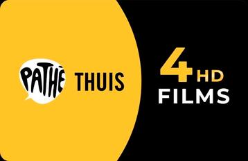 Pathe Thuis 4 hd films twv €23,99 snelle levering️️✅️✈️🍿⚡️ beschikbaar voor biedingen
