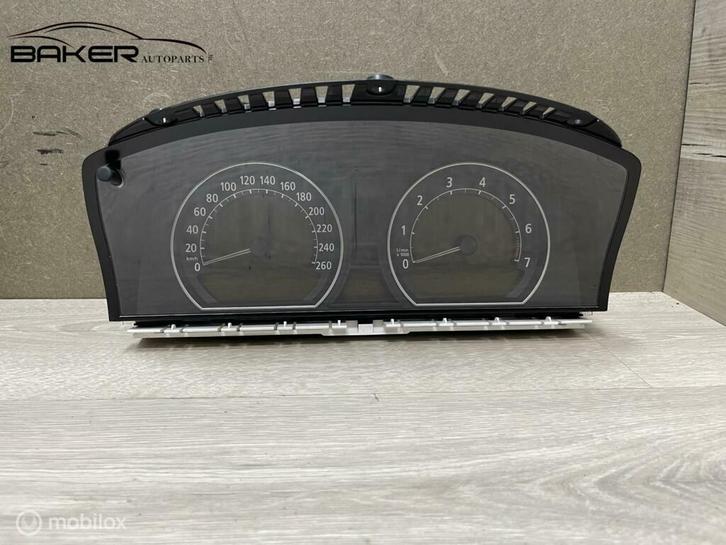 Digitale tellerklok BMW 7-serie E65 E66 (1-08) 62116972088, Auto-onderdelen, Dashboard en Schakelaars, Gebruikt, Ophalen of Verzenden