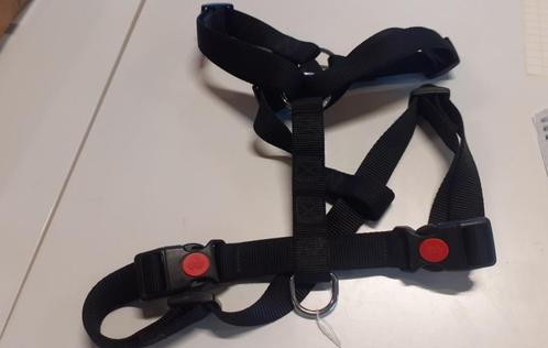 Hondentuig zwart Y Tuig 50/75 cm, Dieren en Toebehoren, Hondenriemen, Gebruikt, Ophalen