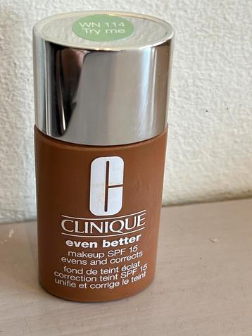 Clinique Even Better Make Up  SPF15  kleur: WN 114 golden beschikbaar voor biedingen
