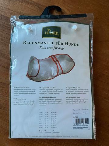 Hunter honden regenjasje