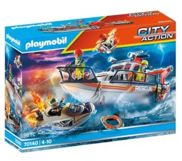 Playmobil 70140 reddingsboot met raceboor beschikbaar voor biedingen