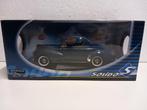 Peugeot 203 Coupe petrol blauw Solido metal 1:18 KRD, Hobby en Vrije tijd, Modelauto's | 1:18, Ophalen of Verzenden, Zo goed als nieuw
