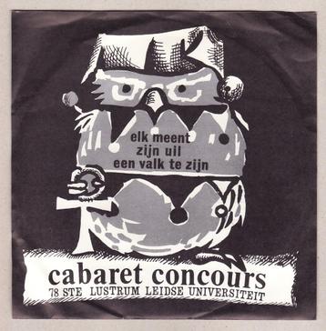 Single van studenten cabaret-festival Leiden 1965 beschikbaar voor biedingen