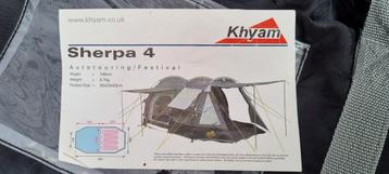 Khyam Sherpa 4 tent beschikbaar voor biedingen