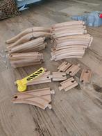 Houten treinspoor heel veel sets Ikea en Playthives (Lidl), Ophalen of Verzenden, Zo goed als nieuw