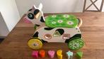 Houten loopwagen loopwagentje, Kinderen en Baby's, Speelgoed | Houten speelgoed, Ophalen, Gebruikt