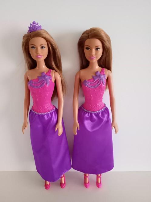2 x BARBIE Prinses GGJ95, Kinderen en Baby's, Speelgoed | Poppen, Gebruikt, Barbie, Ophalen of Verzenden