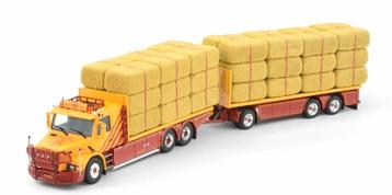TEKNO SCANIA 143M MOTORWAGEN + AANHANGER + STRA LADING - VSB beschikbaar voor biedingen