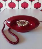 Rode vintage Space Age telefoon '60s / '70s, Ophalen of Verzenden, Overige typen